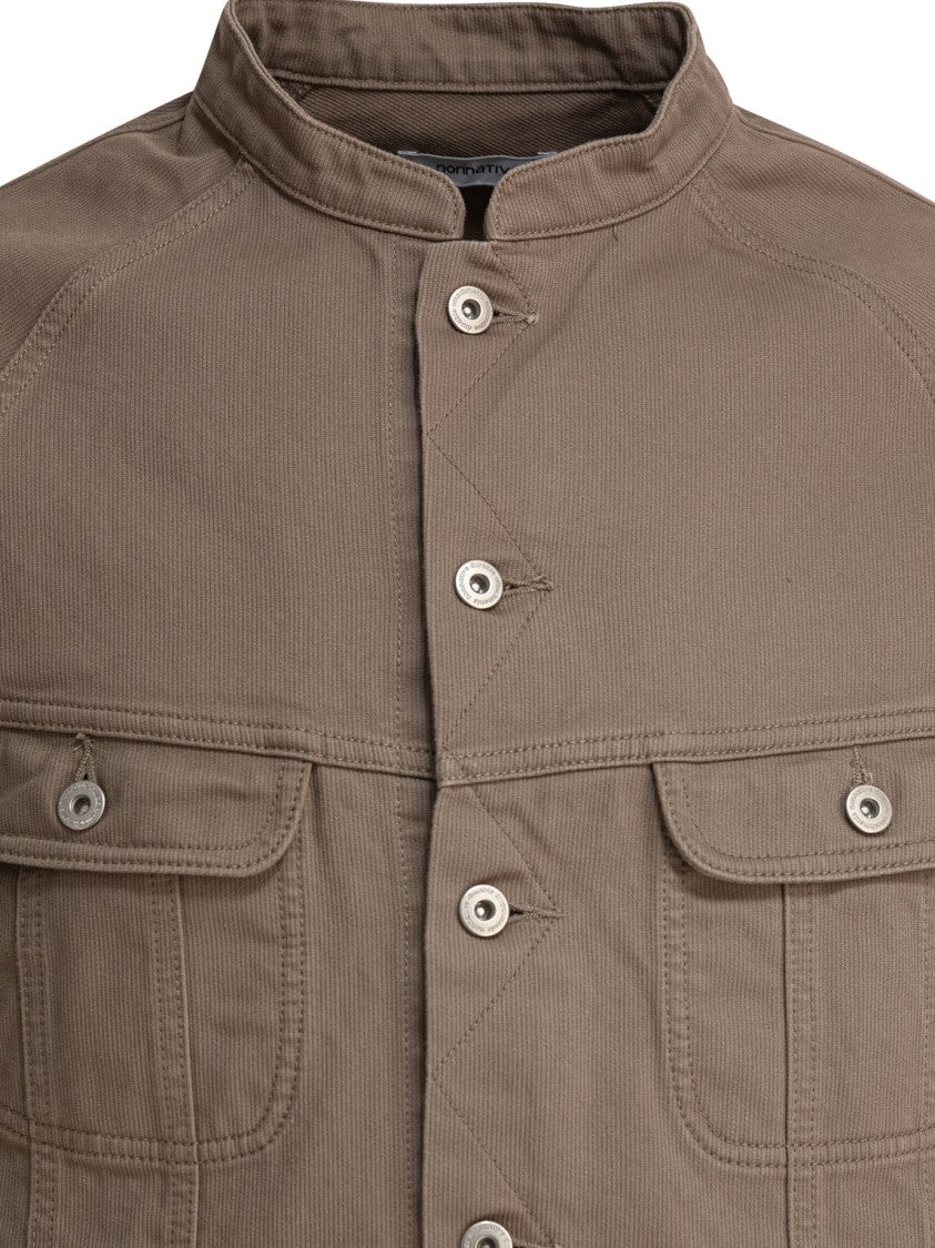 Nonnative Beige Boxy-Fit Cotton Jacket