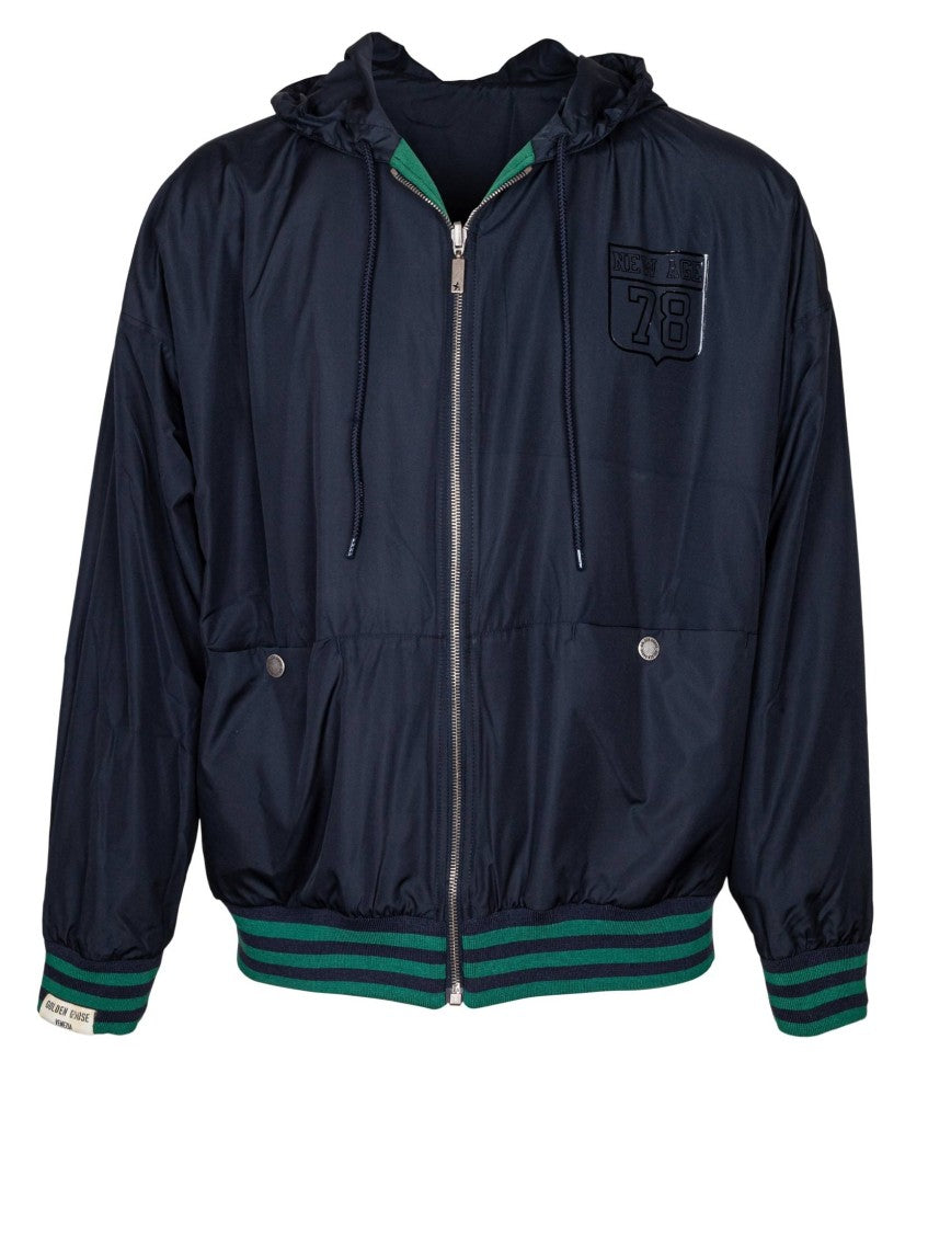 Golden Goose Reversible Hooded Sweatshirt In Organic Cotton