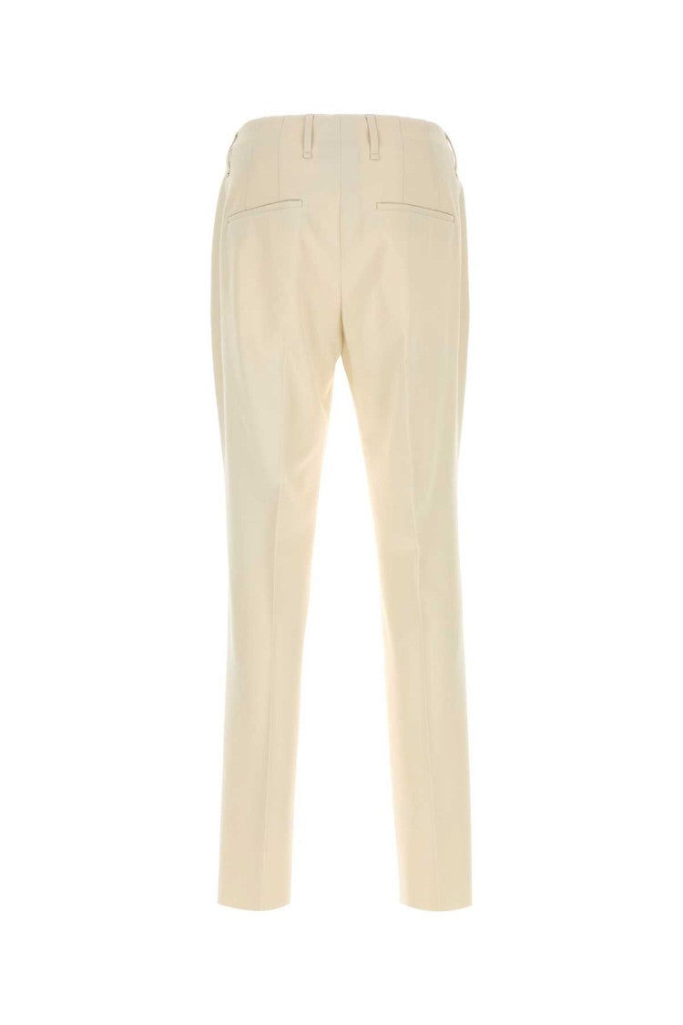 Fendi Ivory Gabardine Pant