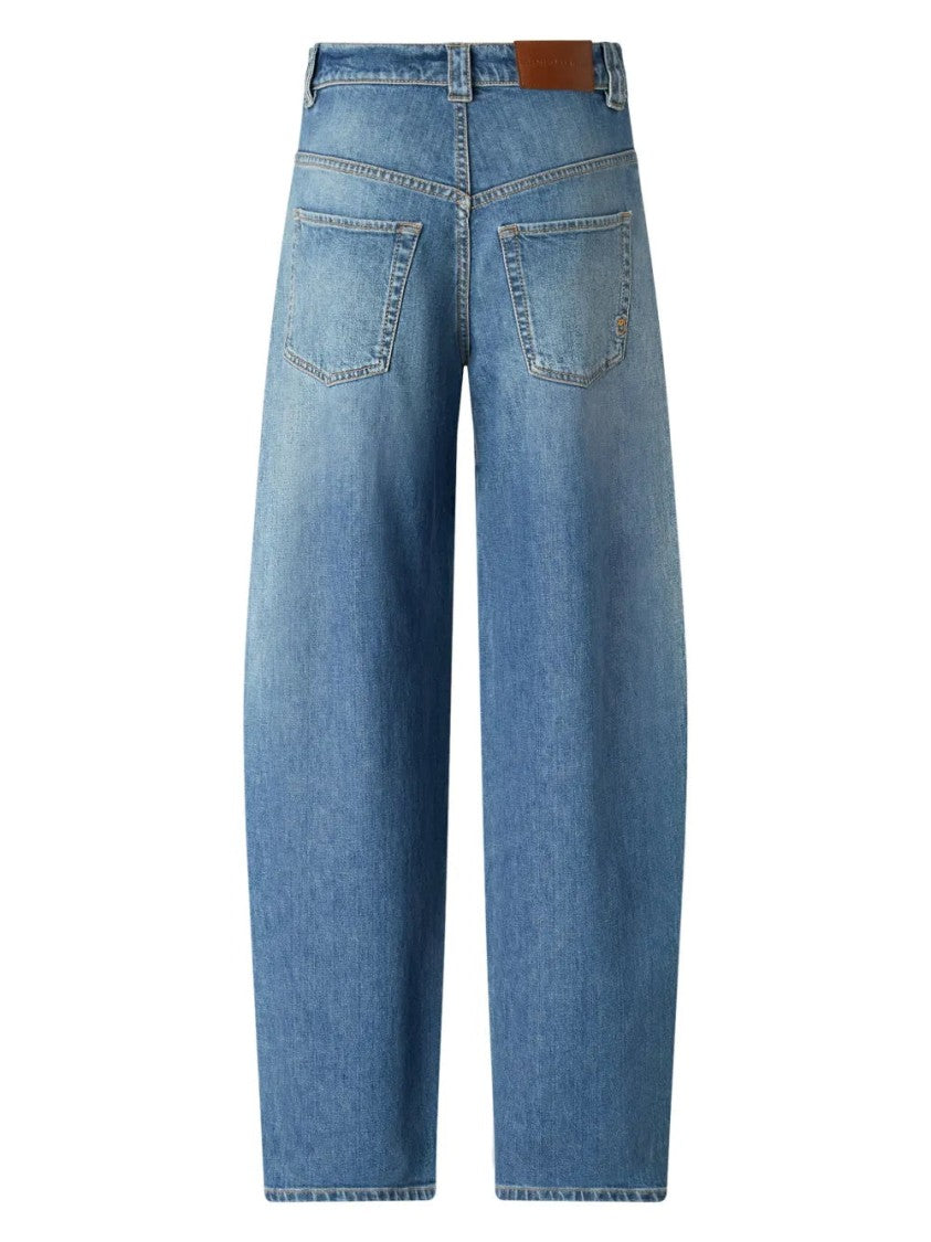 Pinko Straight Jeans With Classic Five-Pocket Design