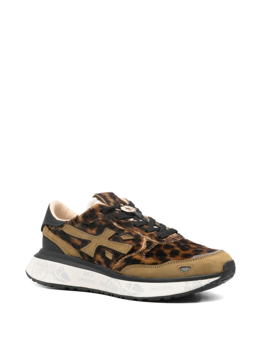 Premiata Dynamic Leopard Print Premiata Sneakers