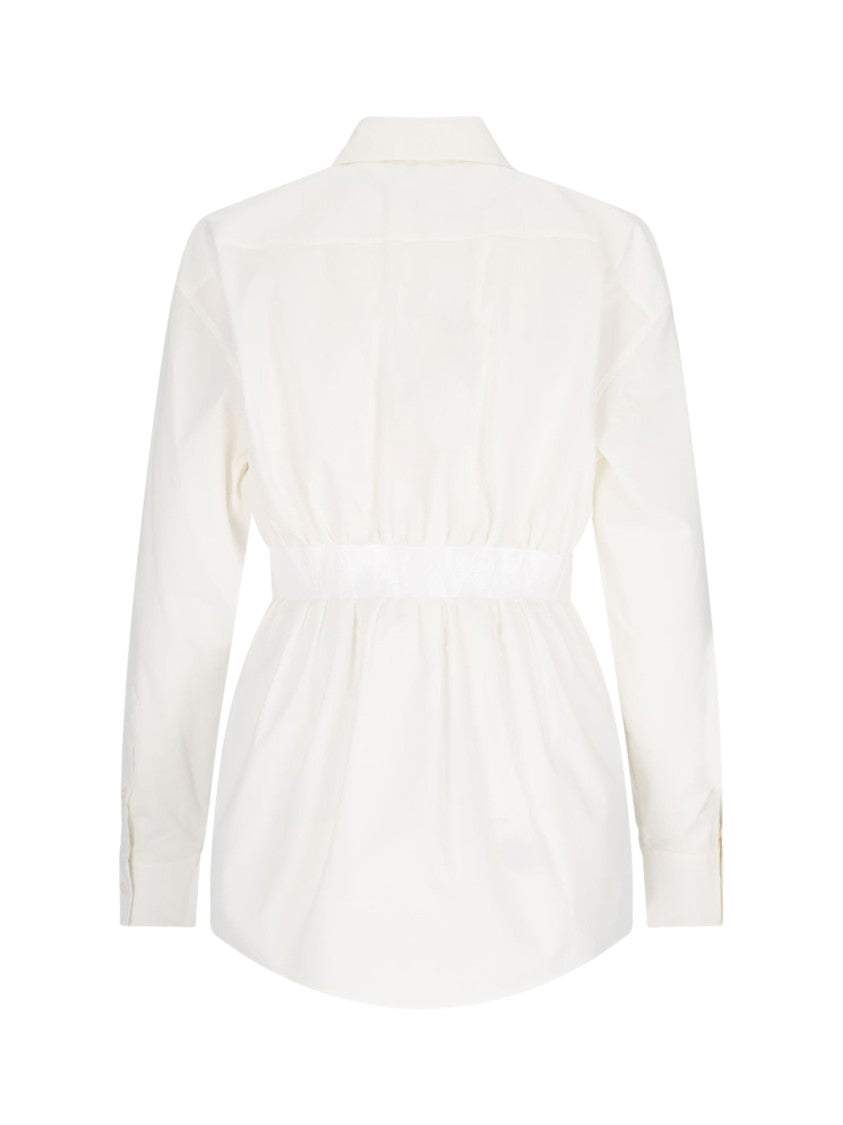 Mm6 By Maison Margiela "Taped" Shirt – White