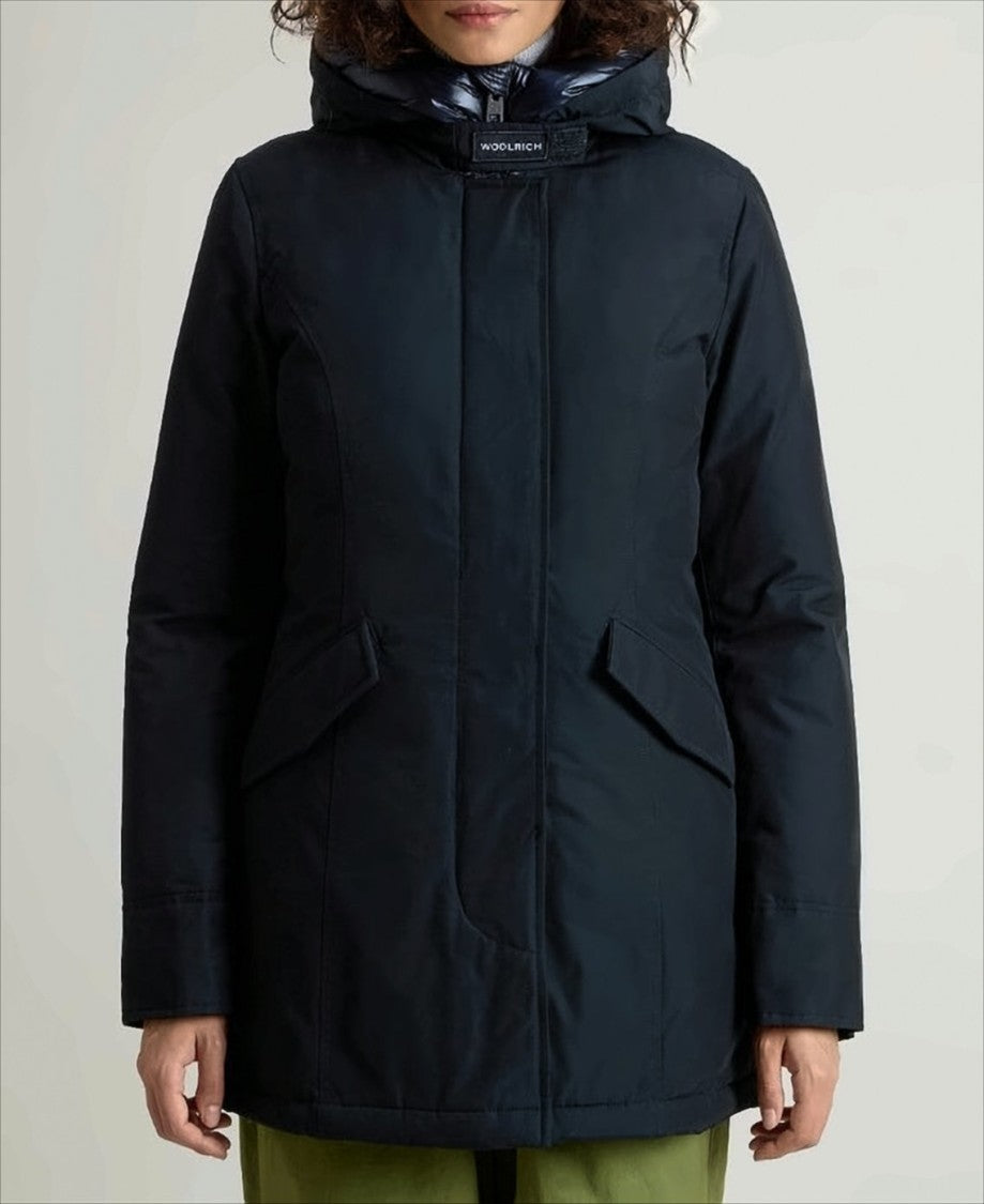 Woolrich Arctic Raccoon Parka With Water-Resistant Finish