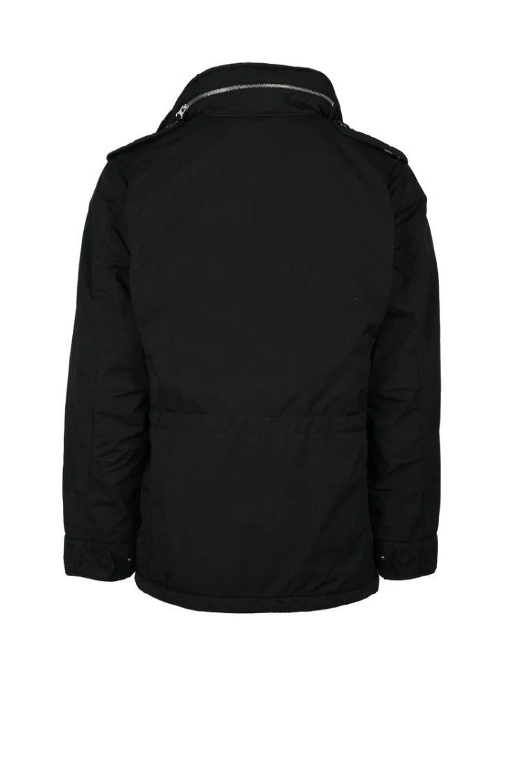 Aspesi Newcamp Quilted Coat - Black