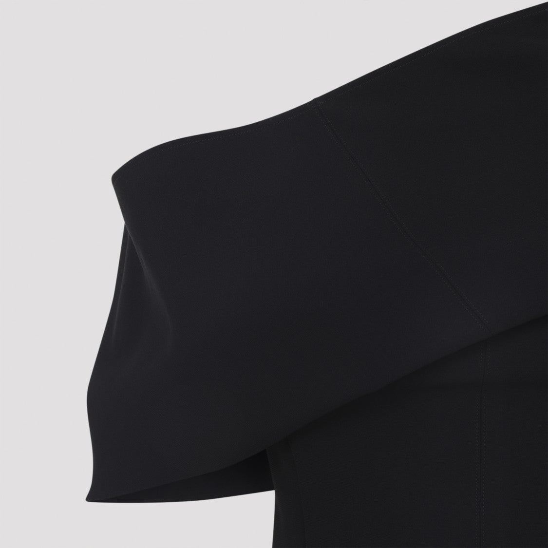 Jacquemus The Pesce Black Polyester Mini Dress