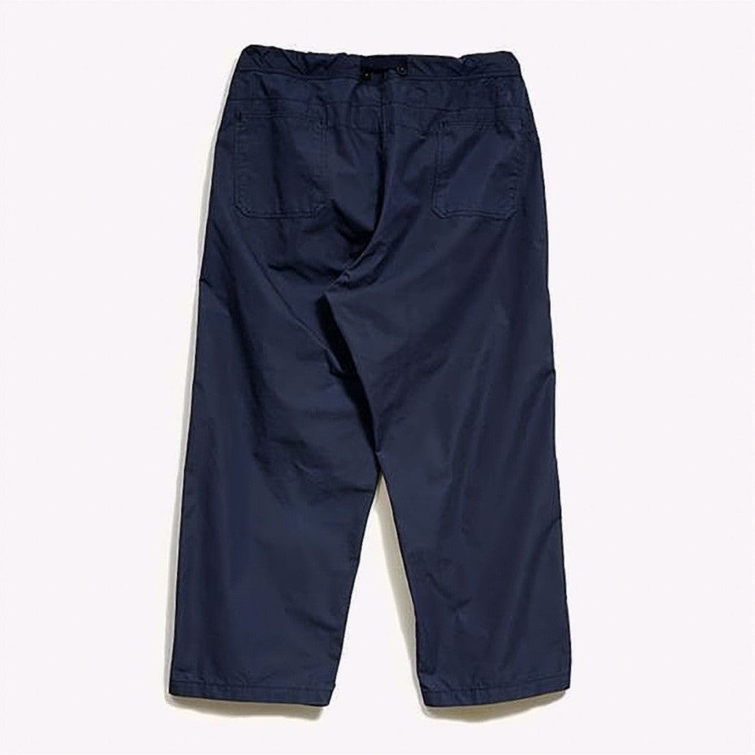 Nigel Cabourn Cropped Straight-Leg Pants With Drawstring Waist