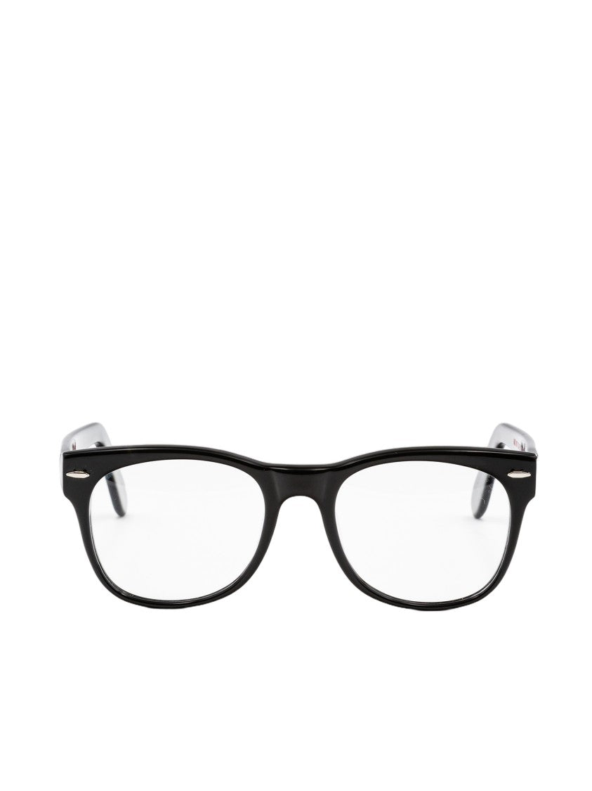 Moli@Limo Black Acetate And Celluloid Optical Frames With Bold Design