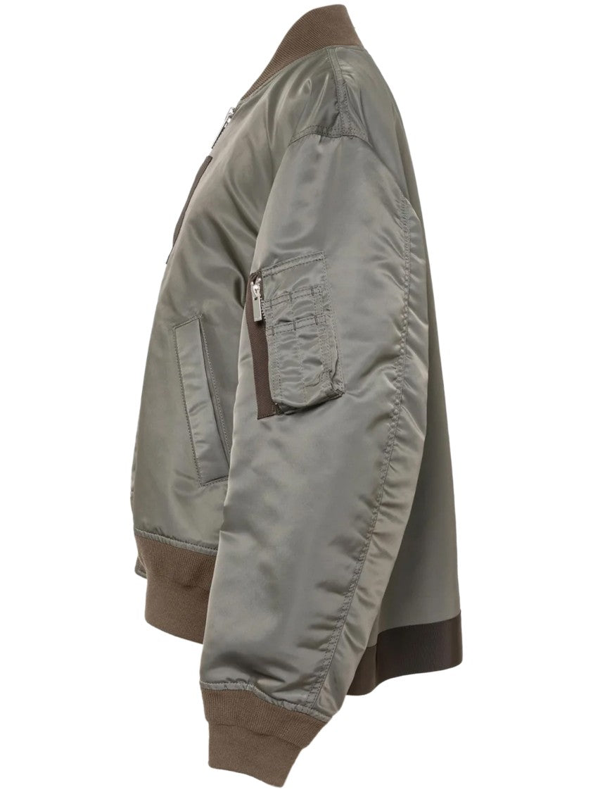 Sacai Nylon Twill Blouson With Minimalist Design
