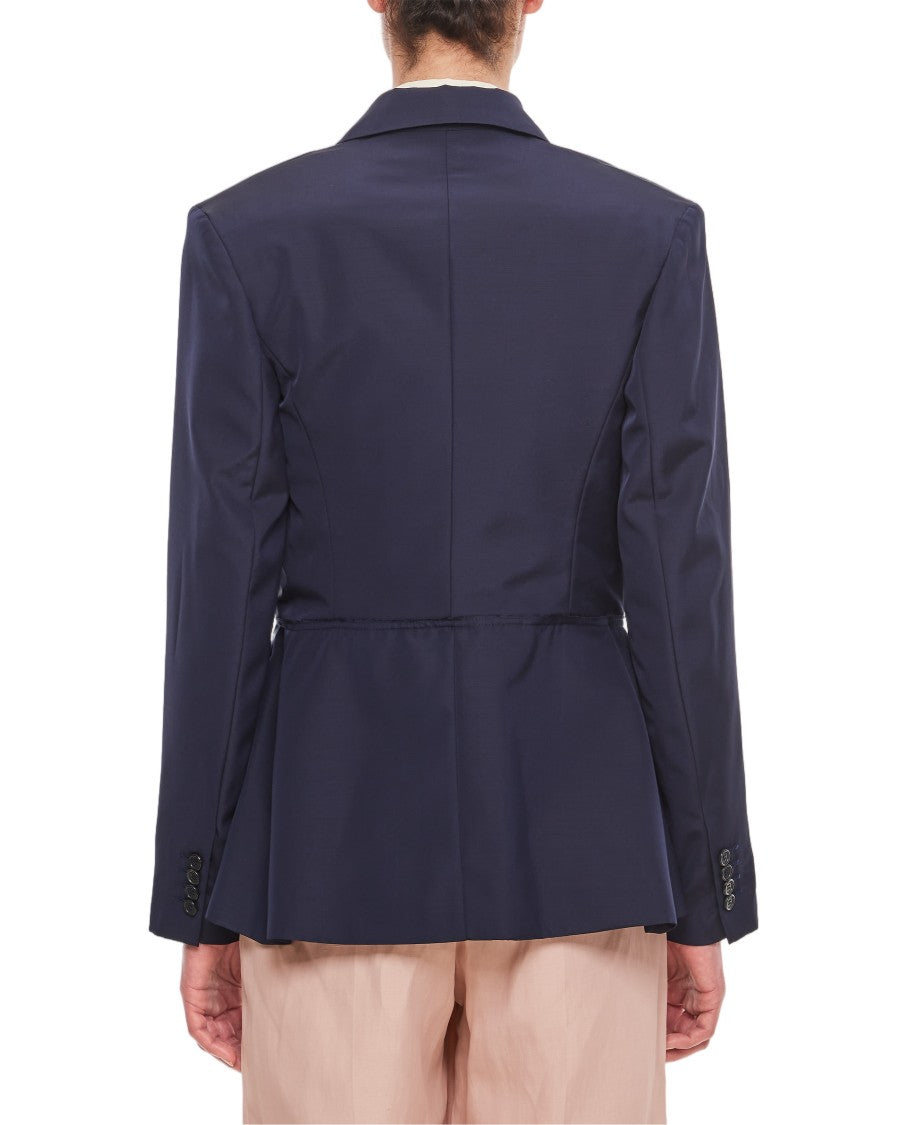 J. W. Anderson Single Button Oversize Blazer With Classic Notched Lapel