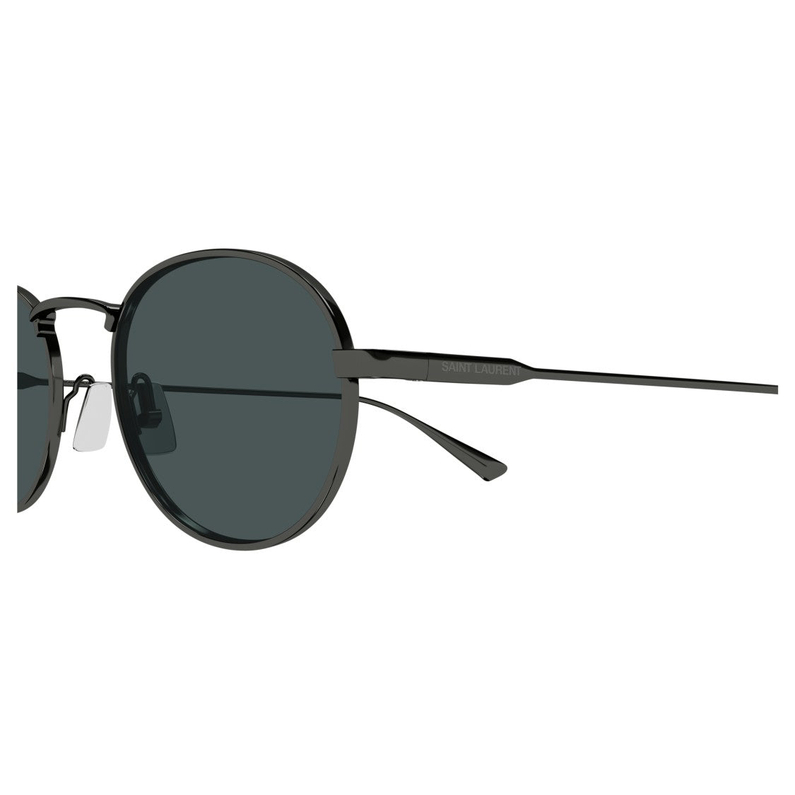 Saint Laurent Sl 799 Oval-Frame Metal Sunglasses