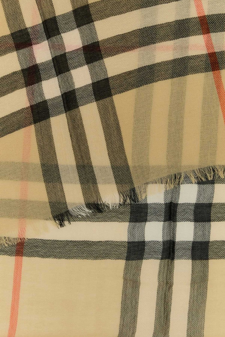 Burberry Embroidered Wool Scarf