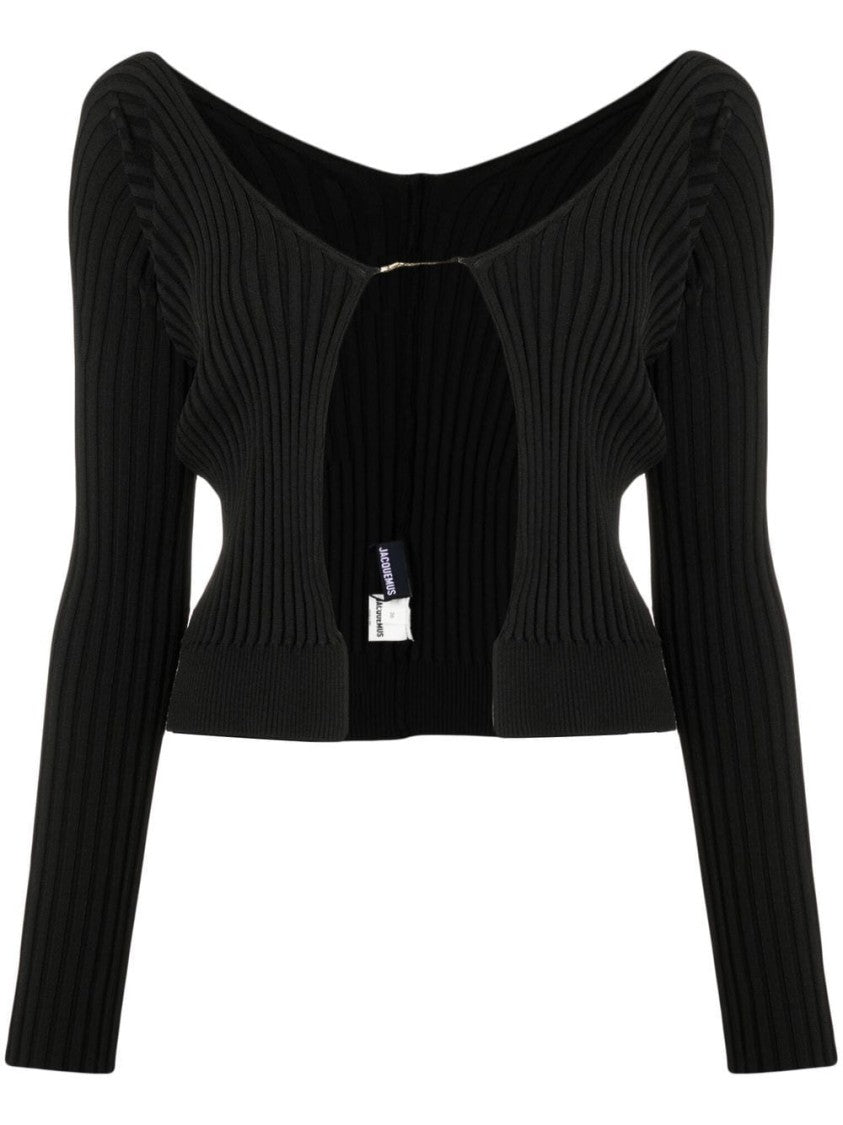 Jacquemus Ribbed Knit Cardigan