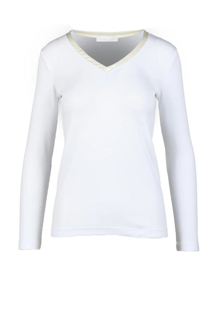 Fabiana Filippi Stretch T-Shirt - White