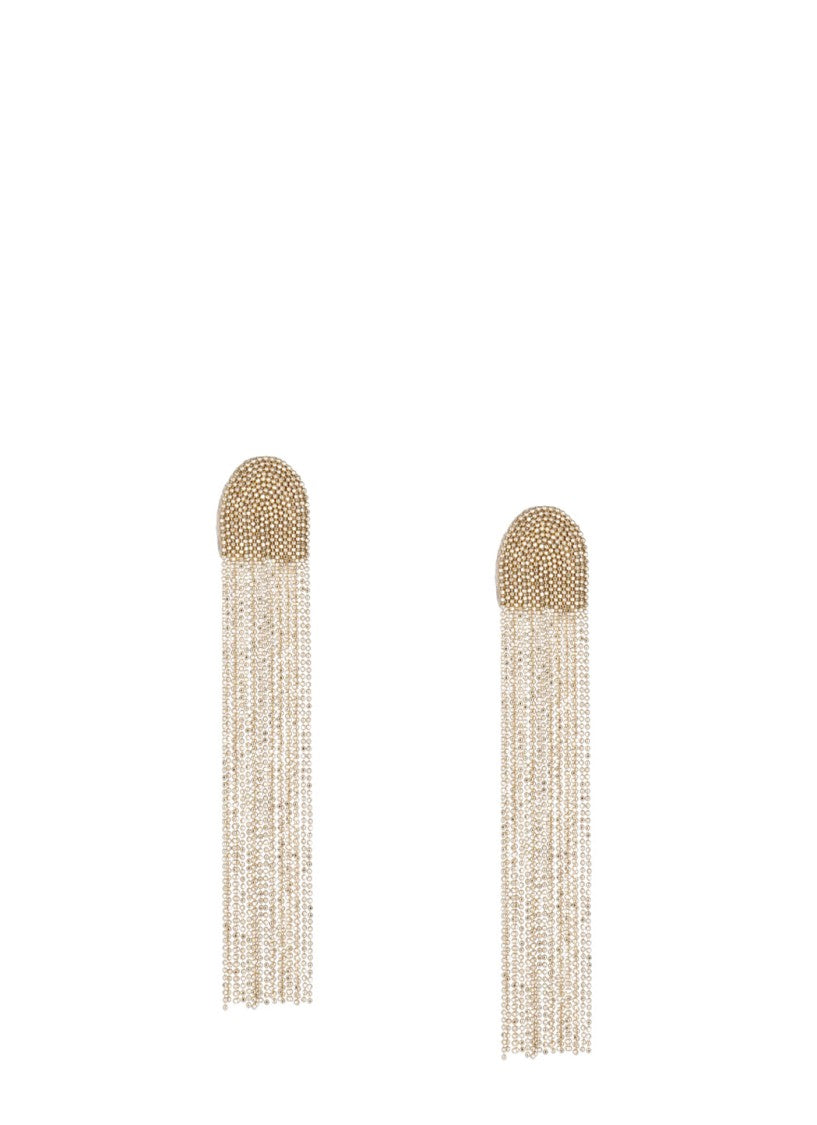 Fabiana Filippi Earrings With Bright Light Point Pendats