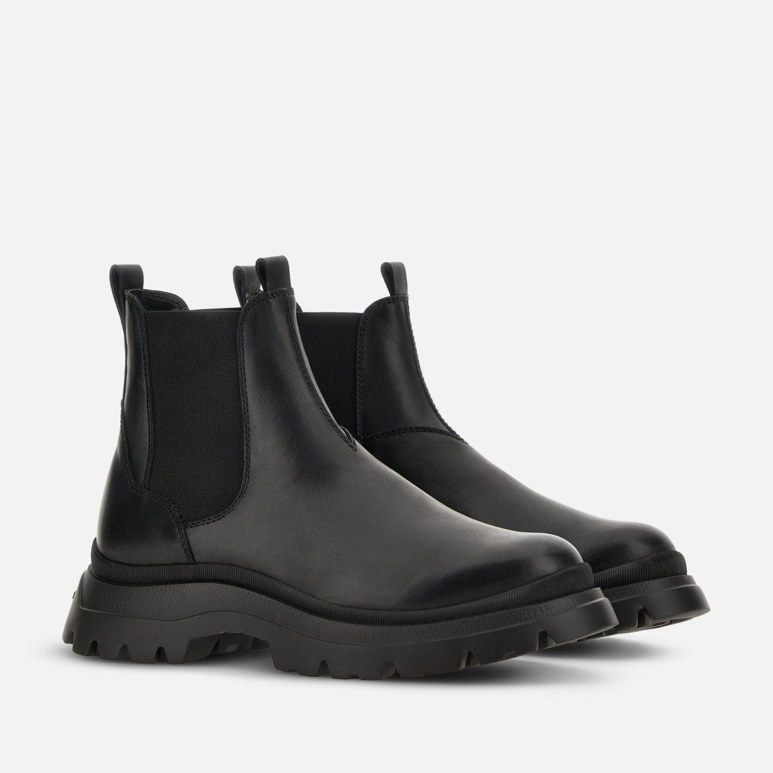 Hogan H692 Chelsea Boots With Elastic Side Panels