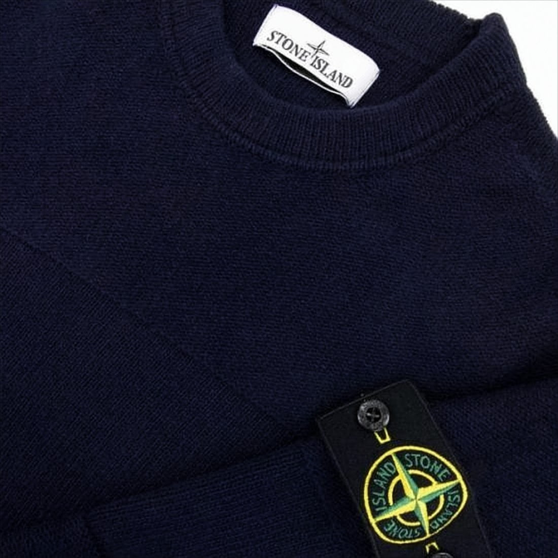Stone Island Crew Neck Knit Sweater
