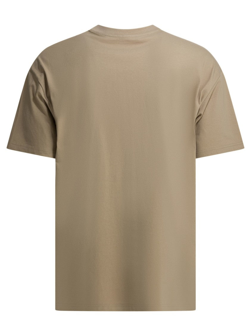 Givenchy Cotton T-Shirt With Grosgrain Appliqué And Riveted Detailing