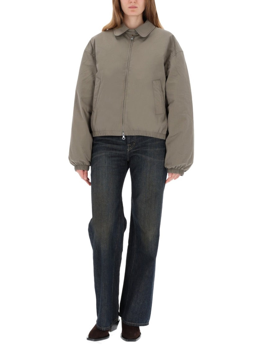 Our Legacy Boxy Oversized Sports Jacket With Elasticated Hem