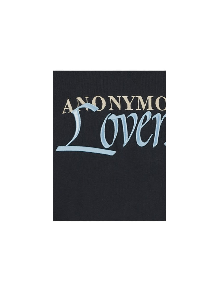 J. W. Anderson Crew Neck Cotton Sweatshirt With Embroidered Logo