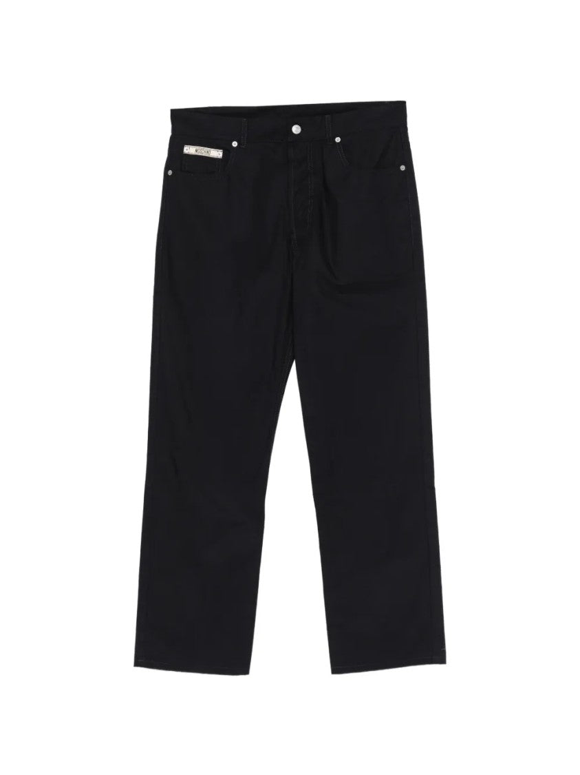 Moschino Straight-Leg Casual Pants With Classic Five-Pocket Design