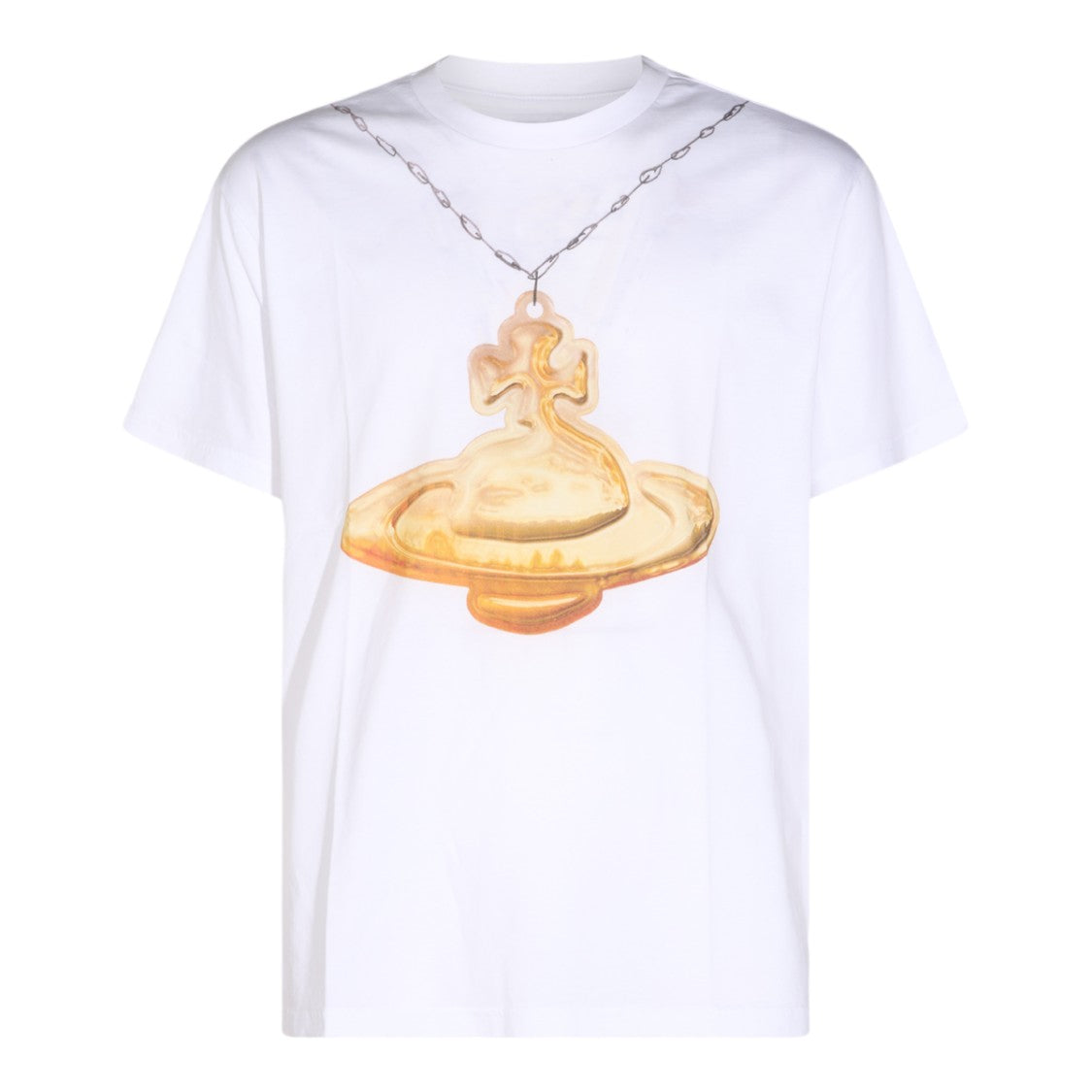 Vivienne Westwood Graphic Pendant Print Short-Sleeve T-Shirt