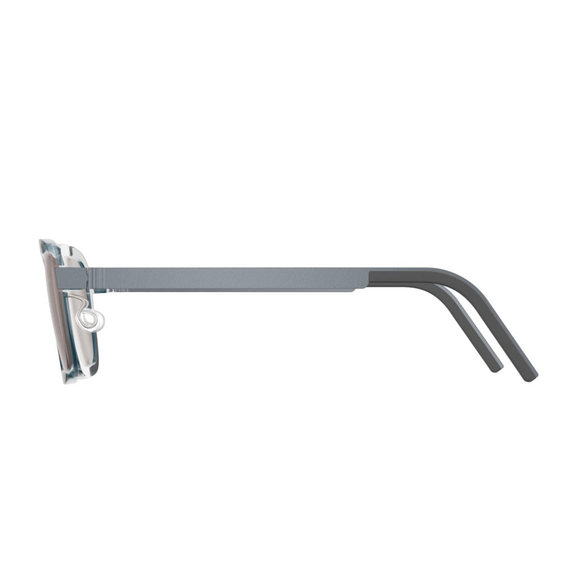 Lindberg Blue Transparent Lindberg Acetate Sunglasses