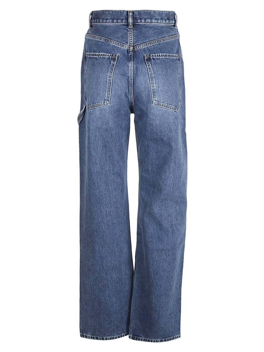 Chloé Mid-Rise Straight Leg Jeans