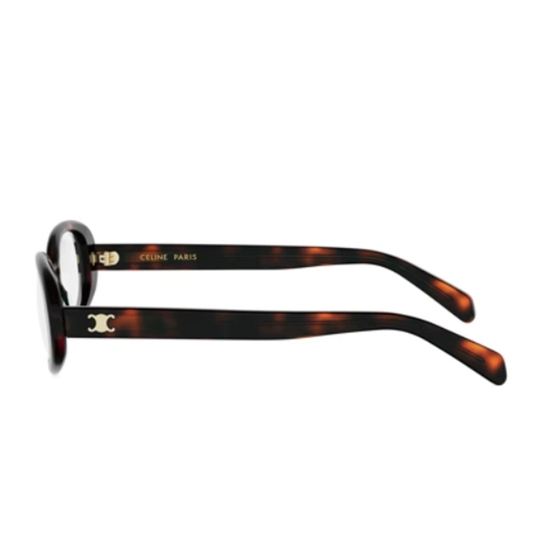 Celine Havana Triomphe Mini Acetate Elongated Sunglasses
