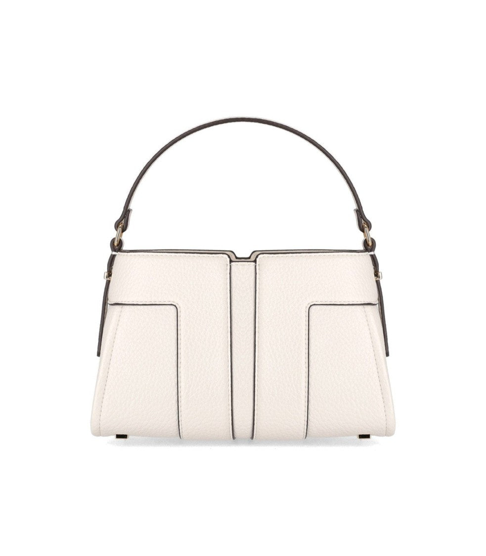 Elisabetta Franchi Ivory Small Handbag