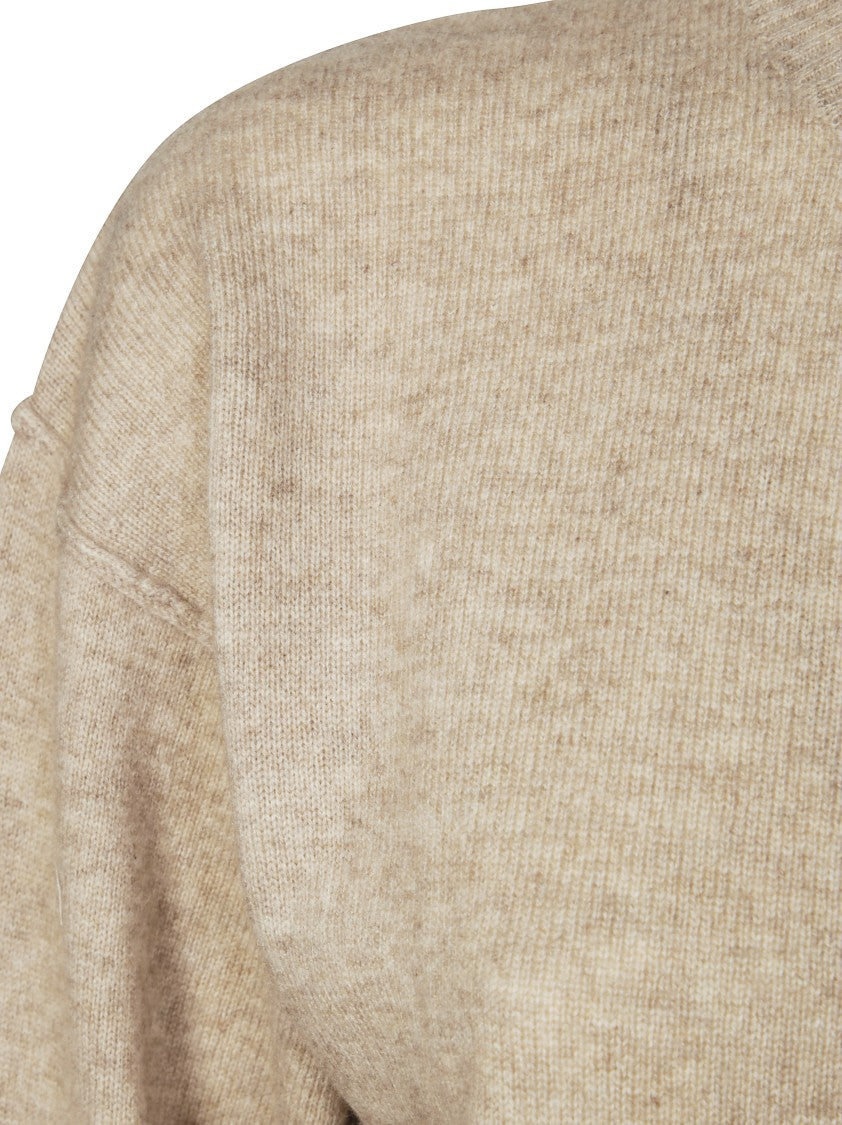 Absolut Cashmere Round Neck Pullover With Back Seam