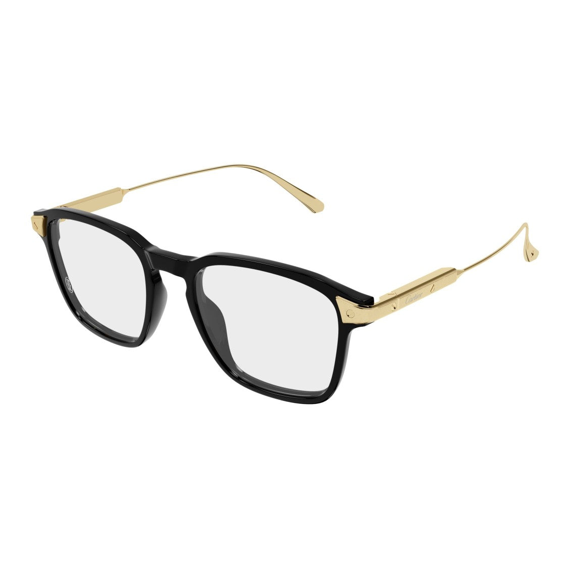 Cartier Ct0611o Square Black Eyeglasses