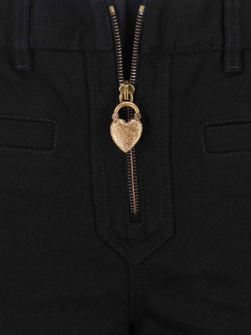 Chloé High-Waisted Slim Bootcut Jeans