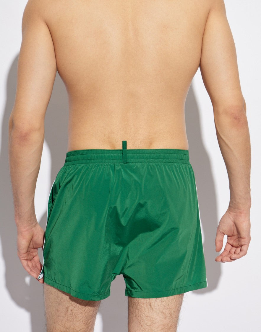 Dsquared2 Logo Boxer Midi Swim Shorts