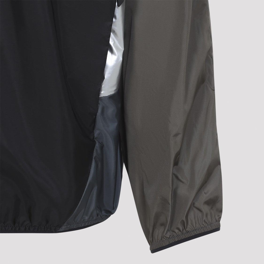 Moncler Color-Block Metallic Finish Jacket