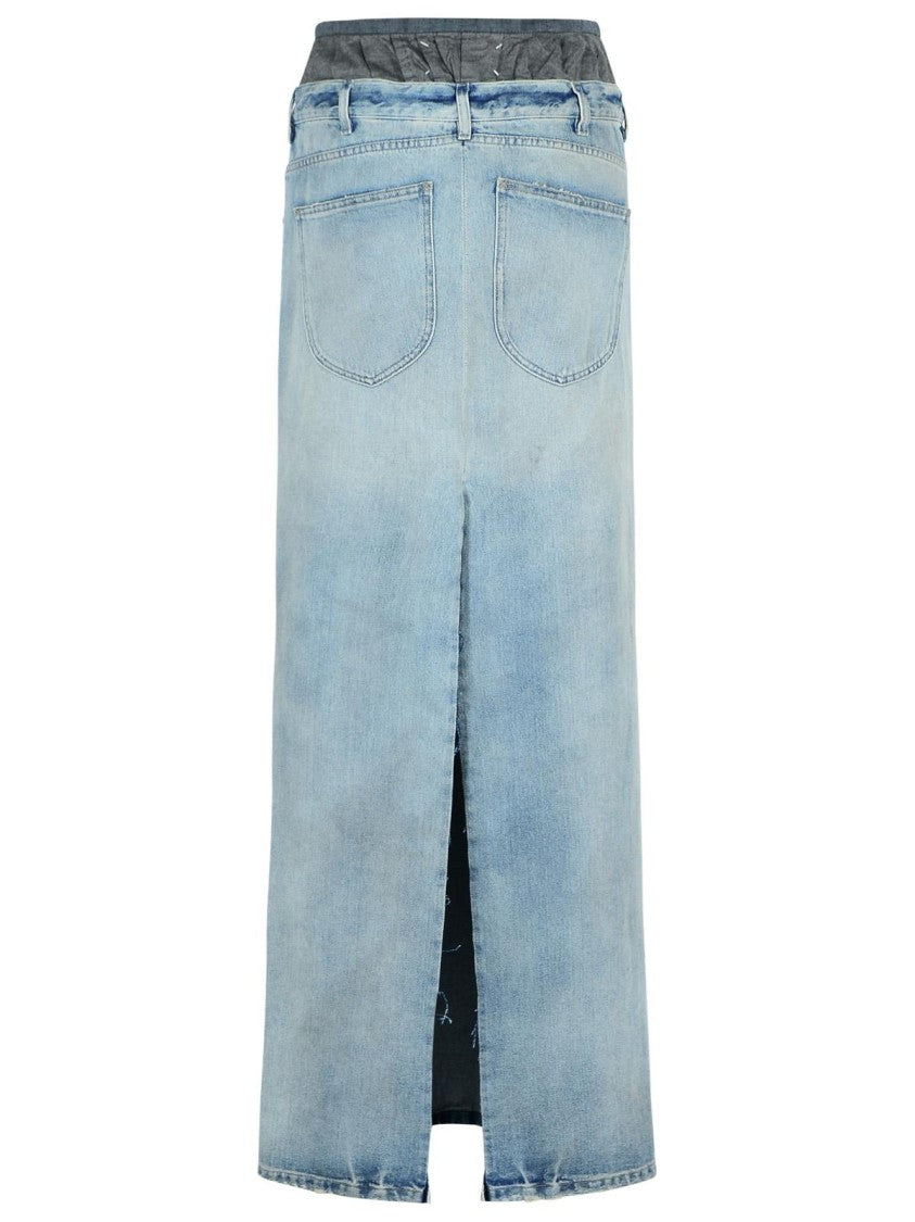 Maison Margiela Blue Denim Skirt