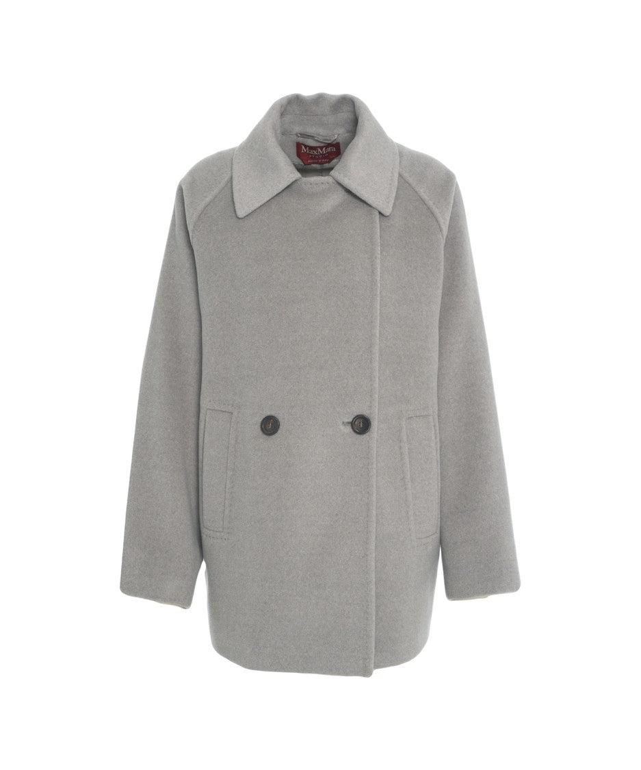 Max Mara Double-Breasted Wool 'Ariano' Coat