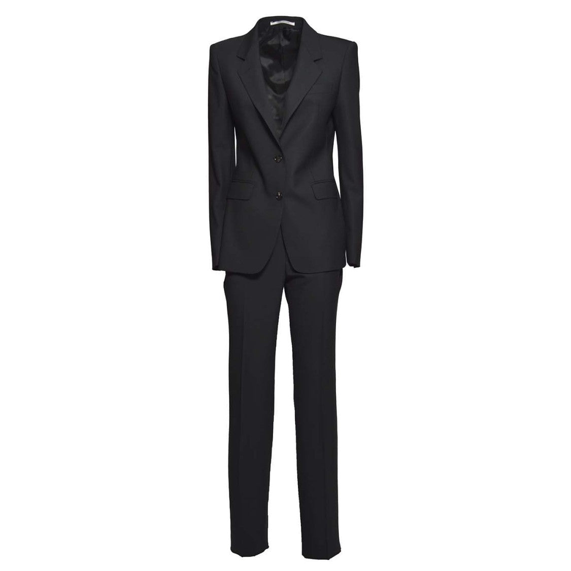 Tagliatore Paris Suit In Black Virgin Wool Blend