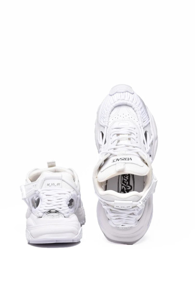 Versace Collection Low Trainers - White