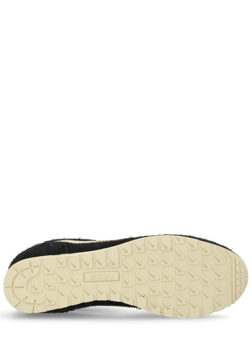 Autry Windspin Retro Black Suede Sneakers