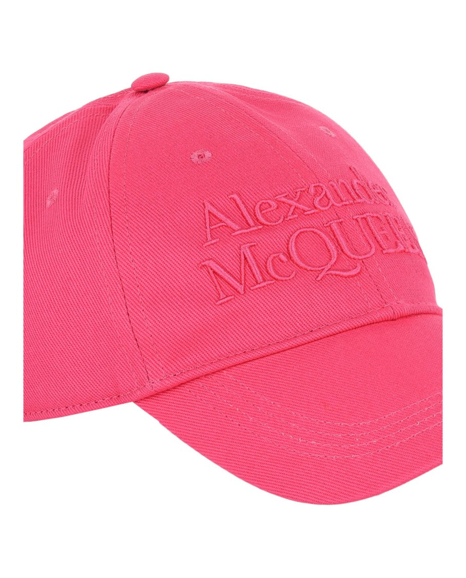 Alexander Mcqueen Embroidered Logo Baseball Hat