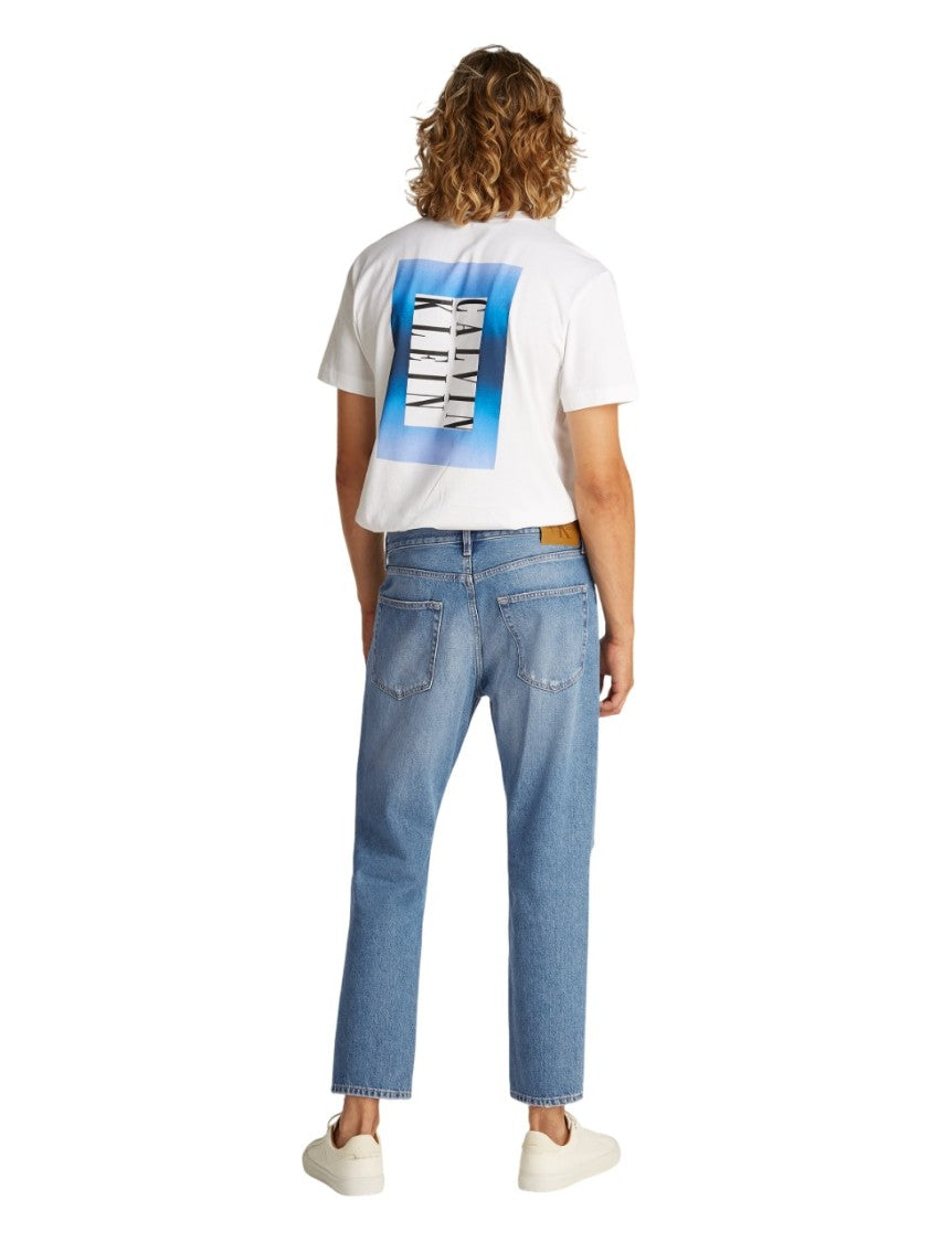 Calvin Klein High-Waisted Relaxed Fit Cotton Denim Jeans