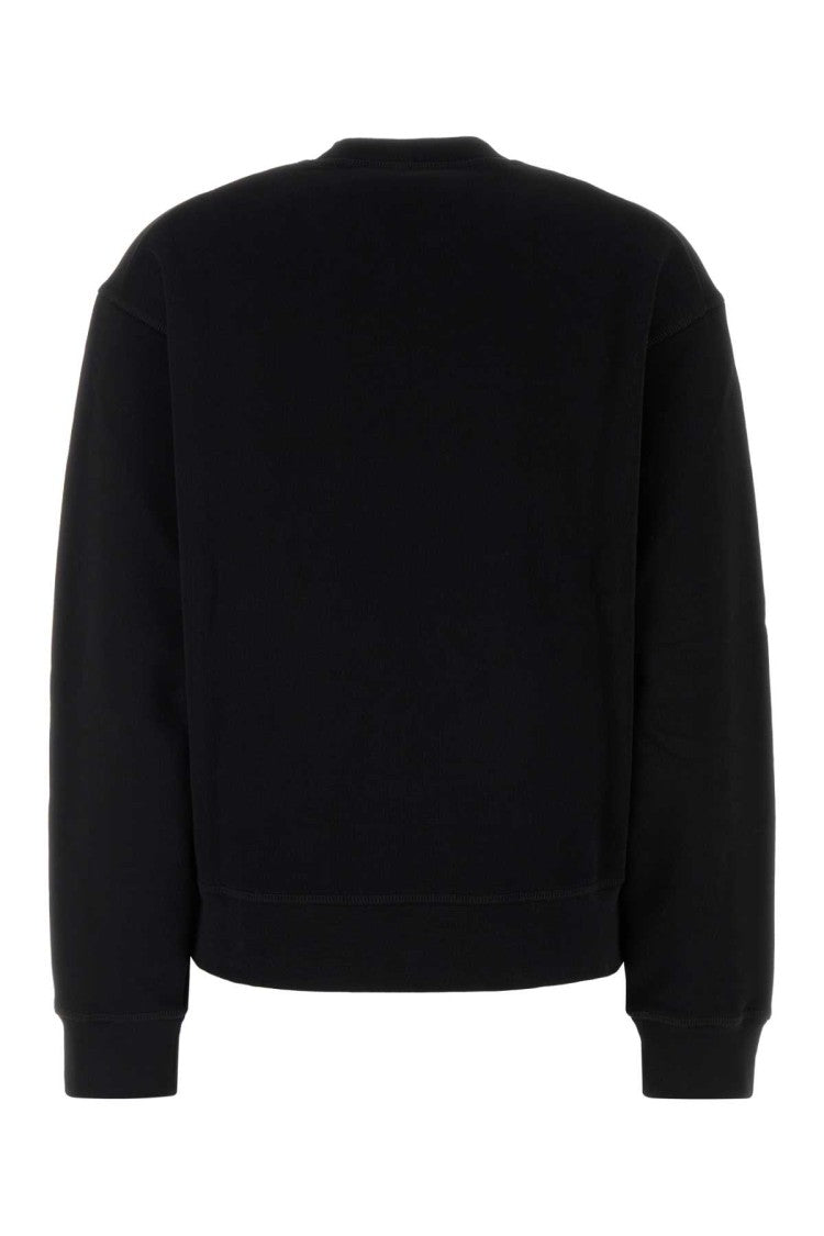 Dsquared2 Black Cotton Sweatshirt