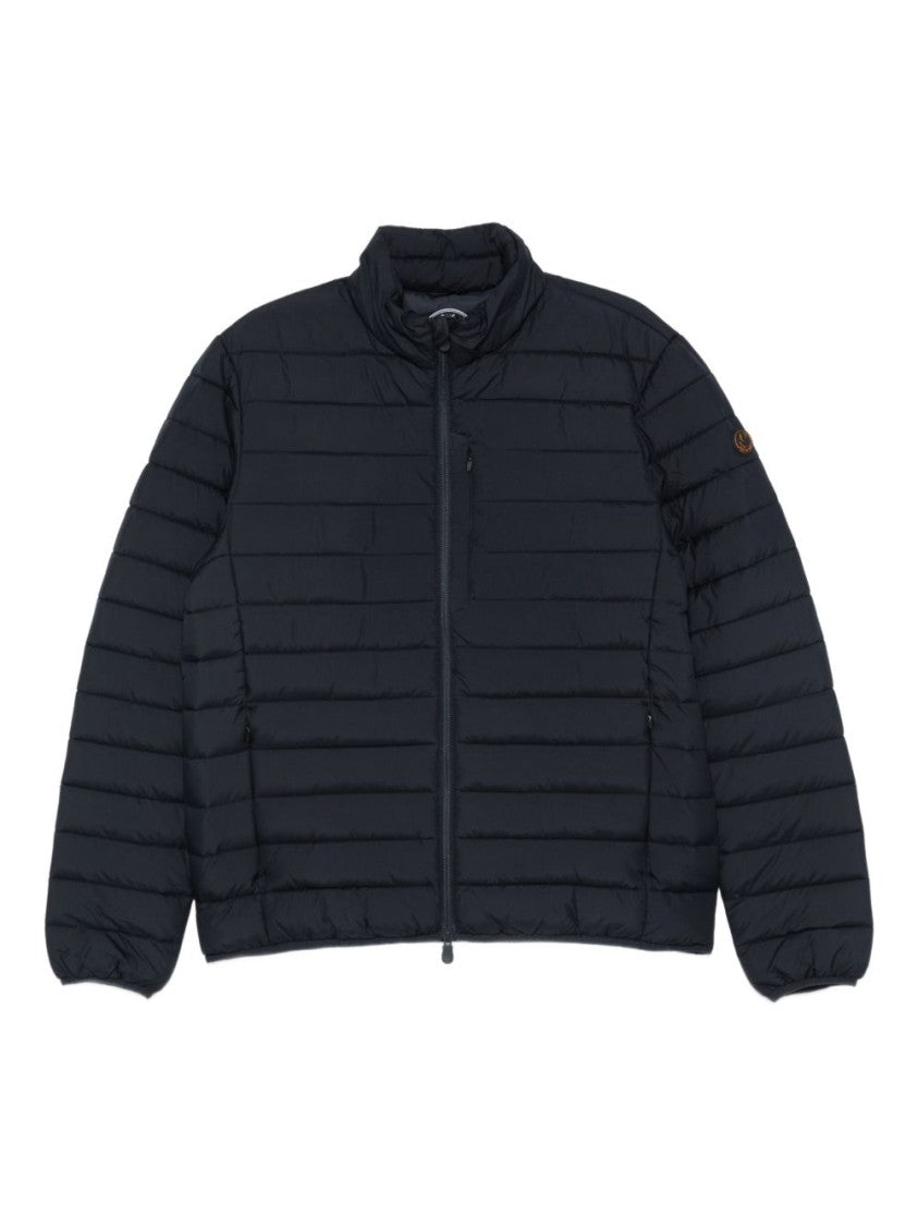 Save The Duck Men's Lightweight Puffer Jacket With Quilted Stitching
