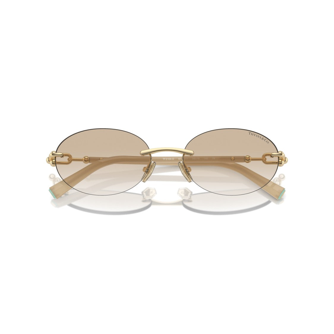 Tiffany & Co. 0Tf3104d Oval Rimless Sunglasses