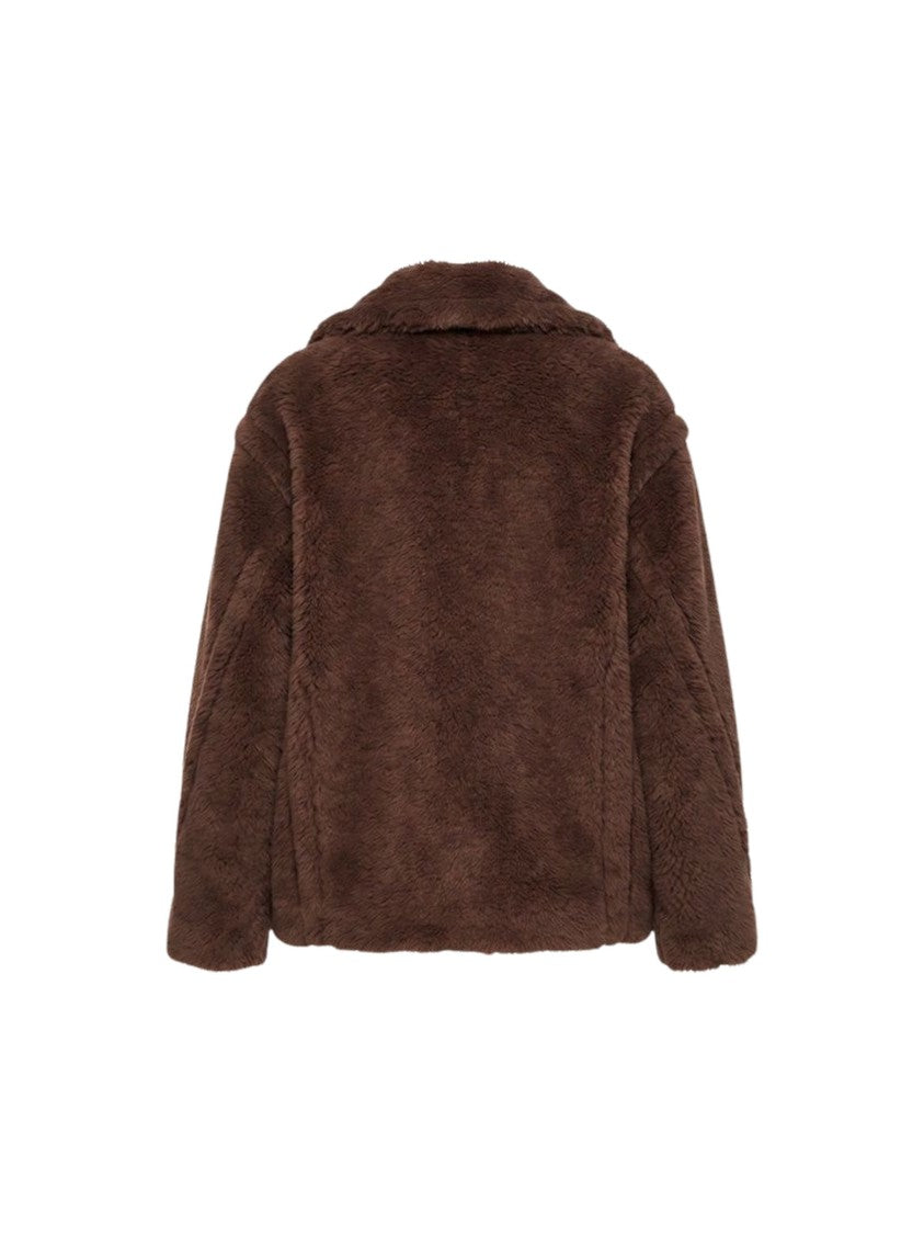 Max Mara Alcuno Alpaca-Blend Double-Breasted Jacket