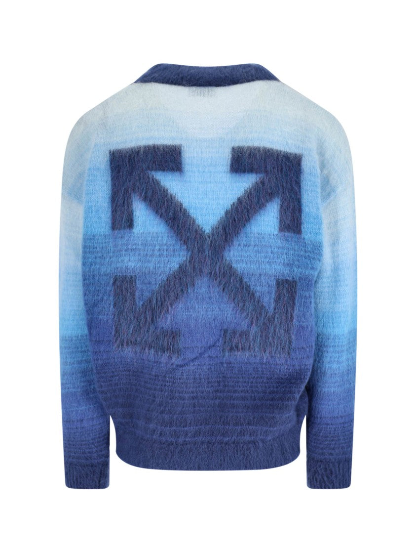 Off-White Textured Knit Sweater Collection