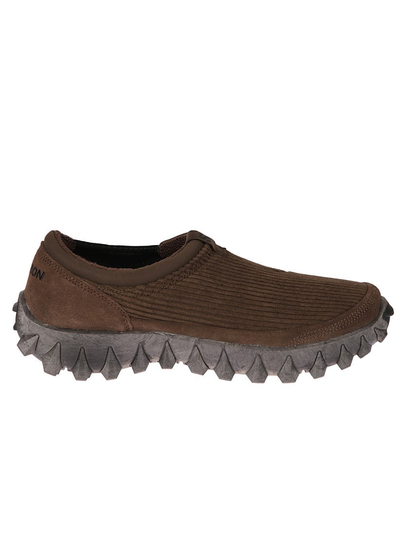 Salomon Textured Slip-On Sneakers With Rugged Sole Design