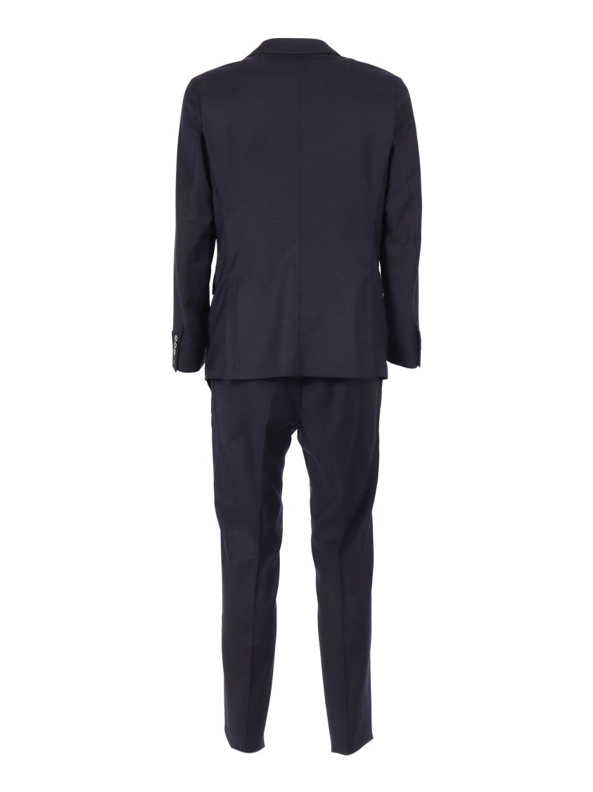 Tombolini Zero Gravity Tailored Suit In Soft Lambswool Blend