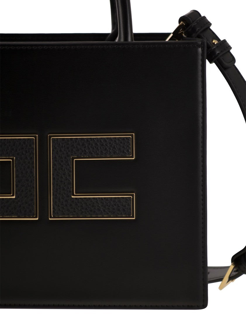 Elisabetta Franchi Small Tote Bag With Logo