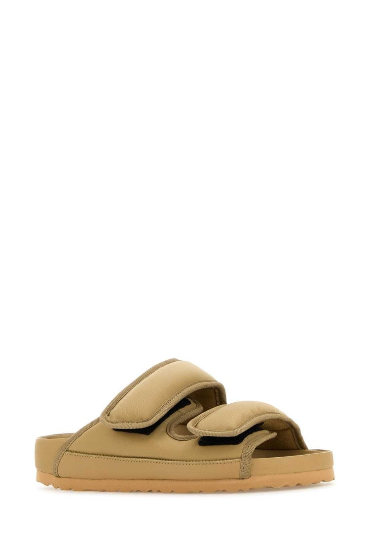 Birkenstock Beige Fabric Cosny Slippers